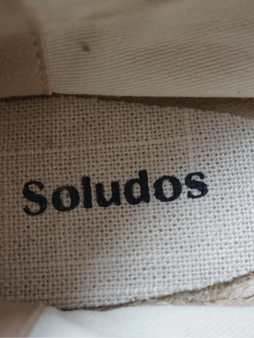 Soludos Gray Canvas Espadrilles with Pink Bottle Embroidery